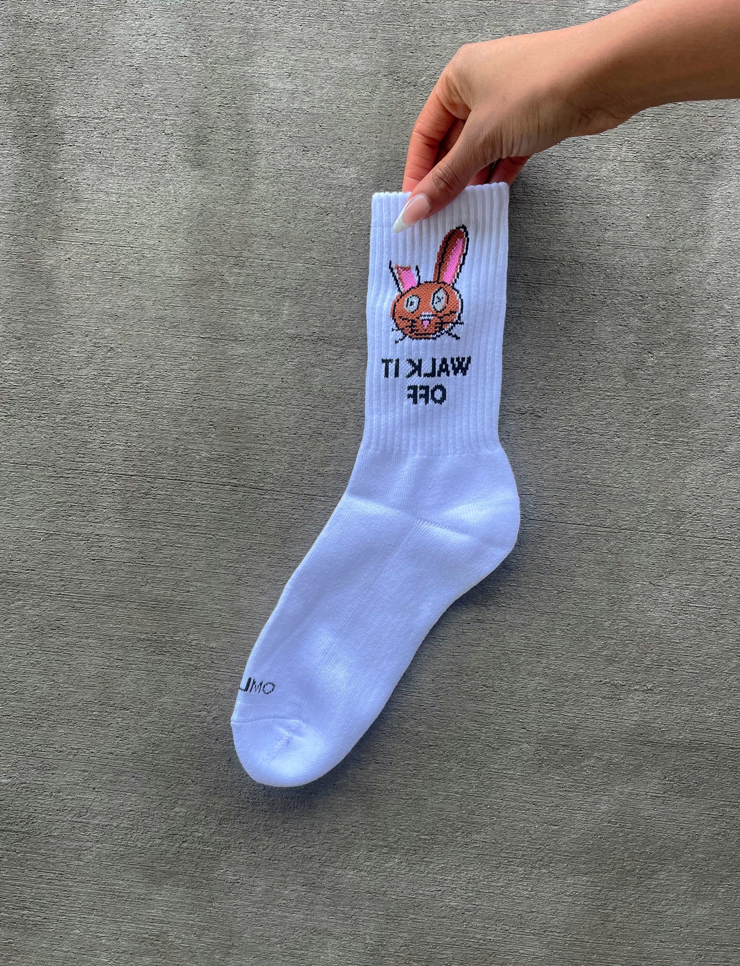 “WALK IT OFF” socks